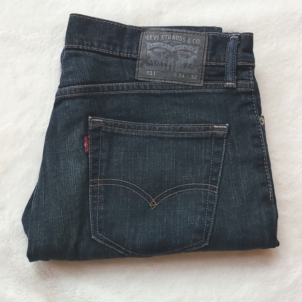 Levi's men's 511 slim fit jeans 34x32